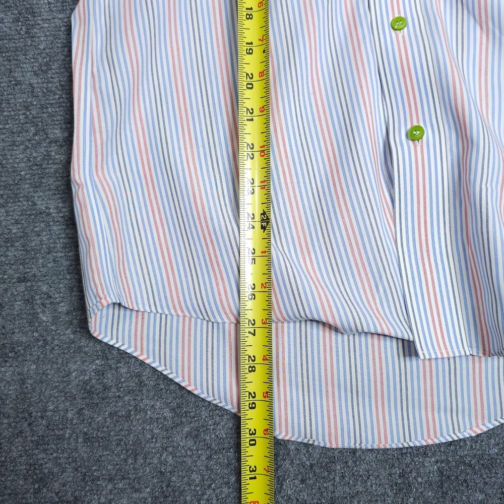 Brooks Brothers‎ Shirt Mens 15 33 Extra Slim Fit Supima Cotton Non Iron Striped - Picture 8 of 8